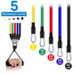 11 Pieces Latex Resistance Band set