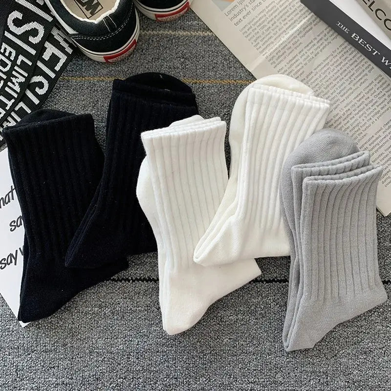 MenS Solid Colour Sport Socks