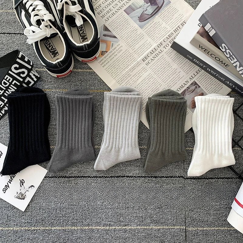 MenS Solid Colour Sport Socks