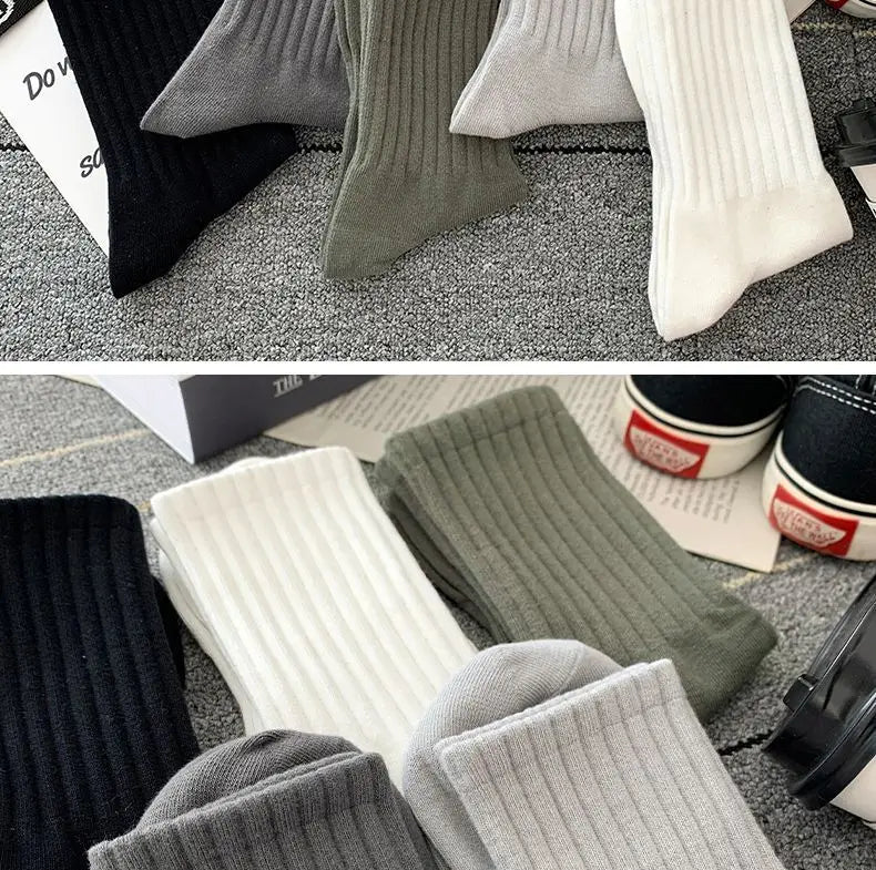 MenS Solid Colour Sport Socks